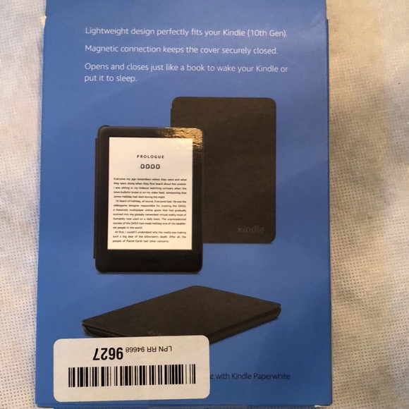 Amazon Kindle 10th Generation fabric cover new in box NWOPT - Picture 3 of 4